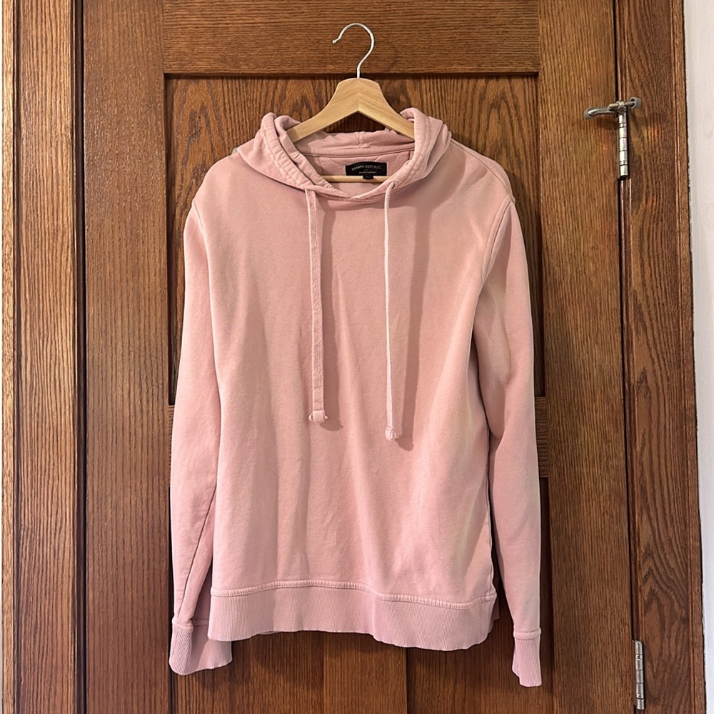 Large, pink, Banana Republic hoodie, Women’s